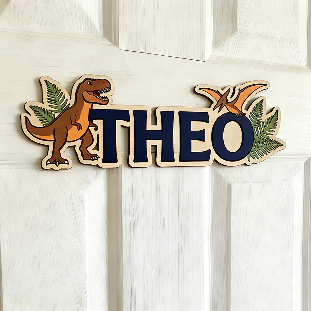 Personalized Dinosaur Name Sig – обзор и цена Baby Nursery Usa