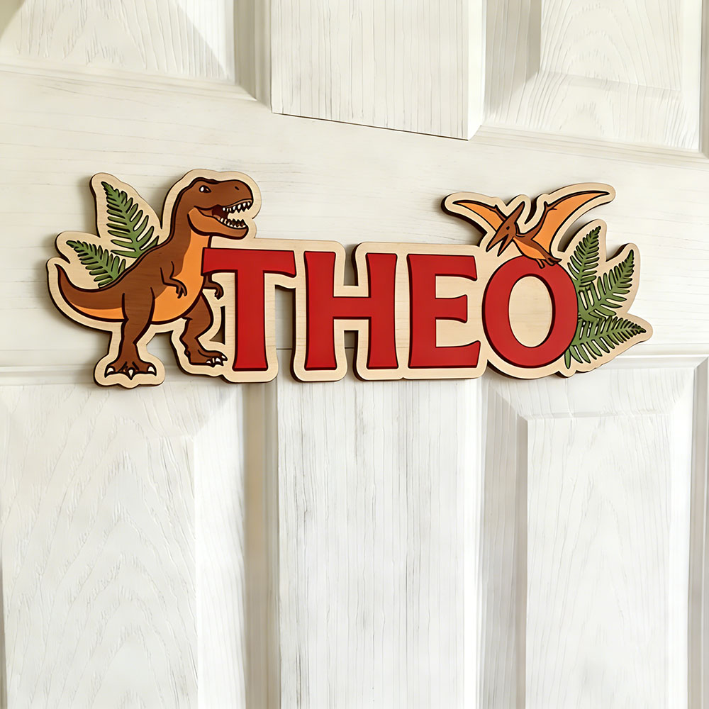 Personalized Dinosaur Name Sig – обзор и цена Baby Nursery Usa