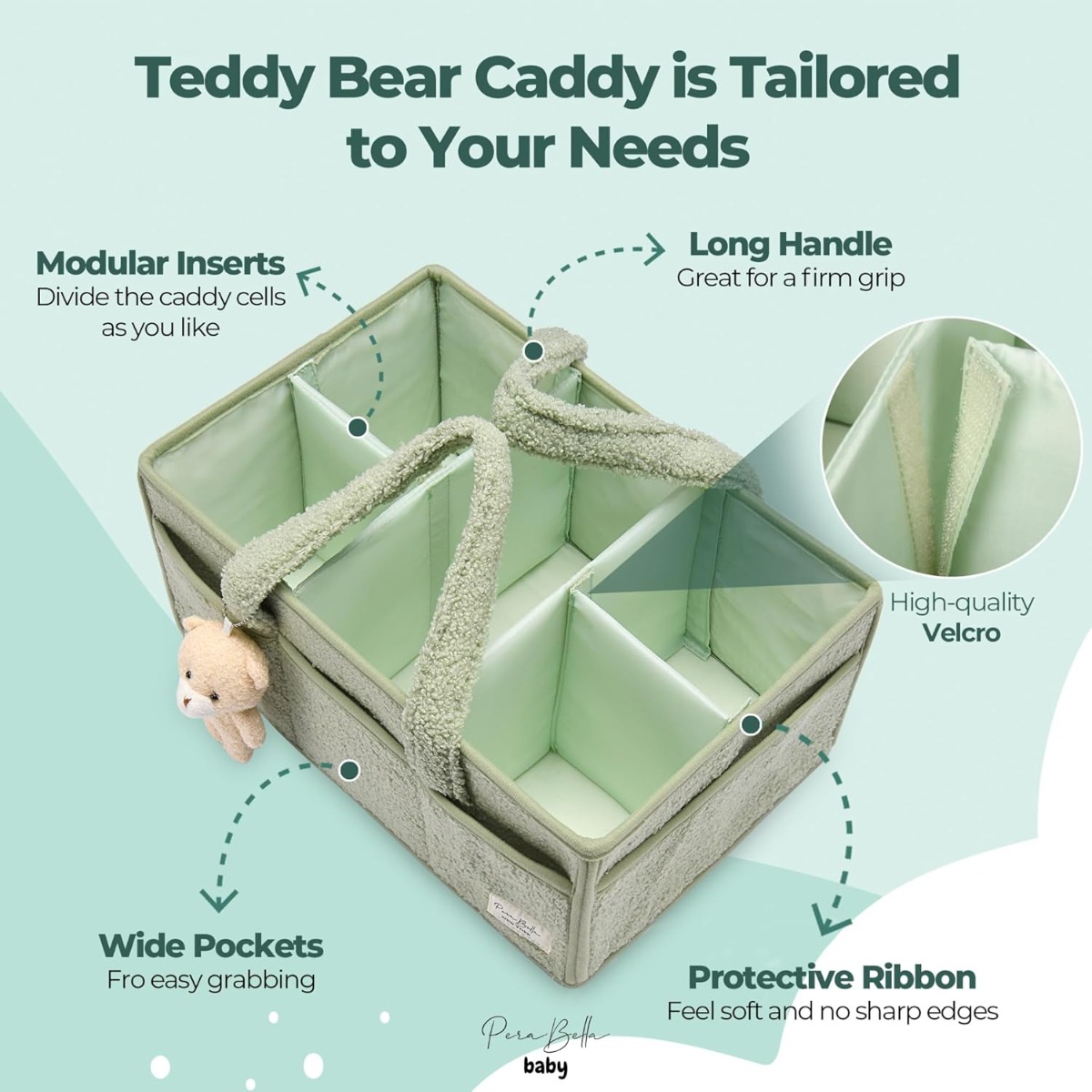 Baby Diaper Caddy Organizer, N – обзор и цена Baby Nursery Backpack
