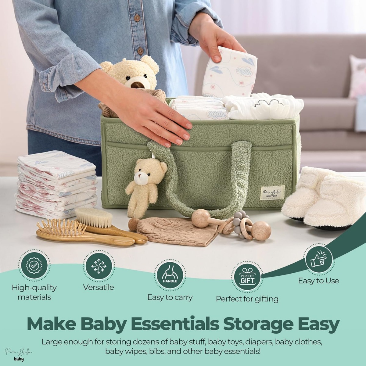 Baby Diaper Caddy Organizer, N – обзор и цена Baby Nursery Backpack