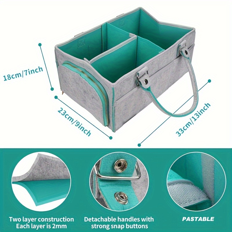Baby Diaper Caddy Organizer fo – обзор и цена Baby Nursery Bags