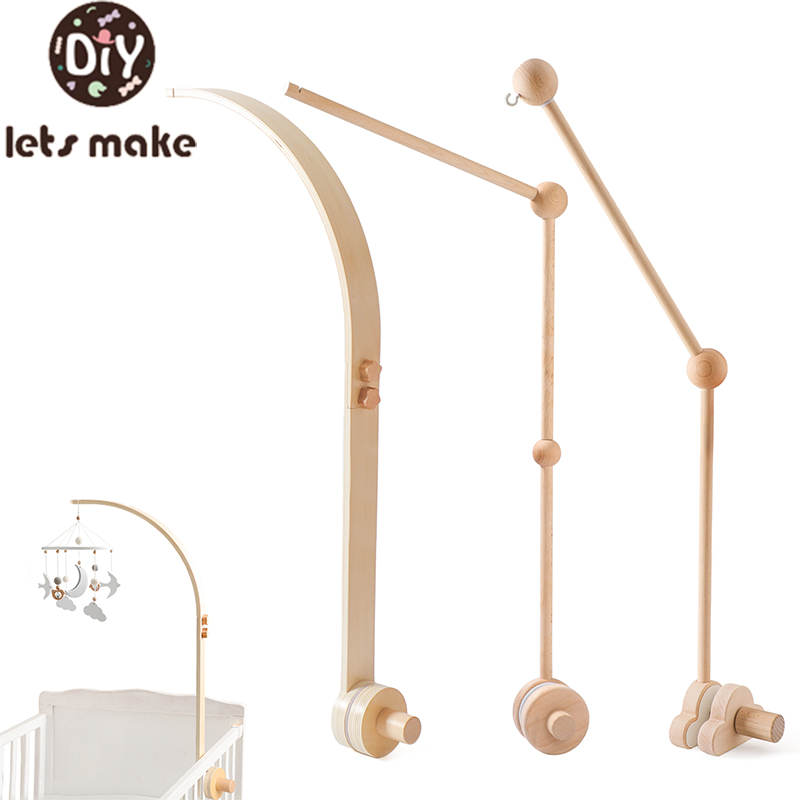 Baby Wooden Bed Bell Bracket M – обзор и цена Crib Mobile Musical