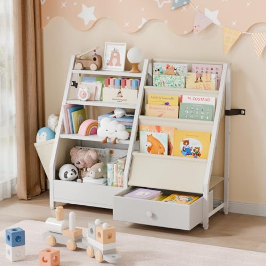 Bookshelf and Toy Storage - Bo – обзор и цена Baby Nursery Shelves