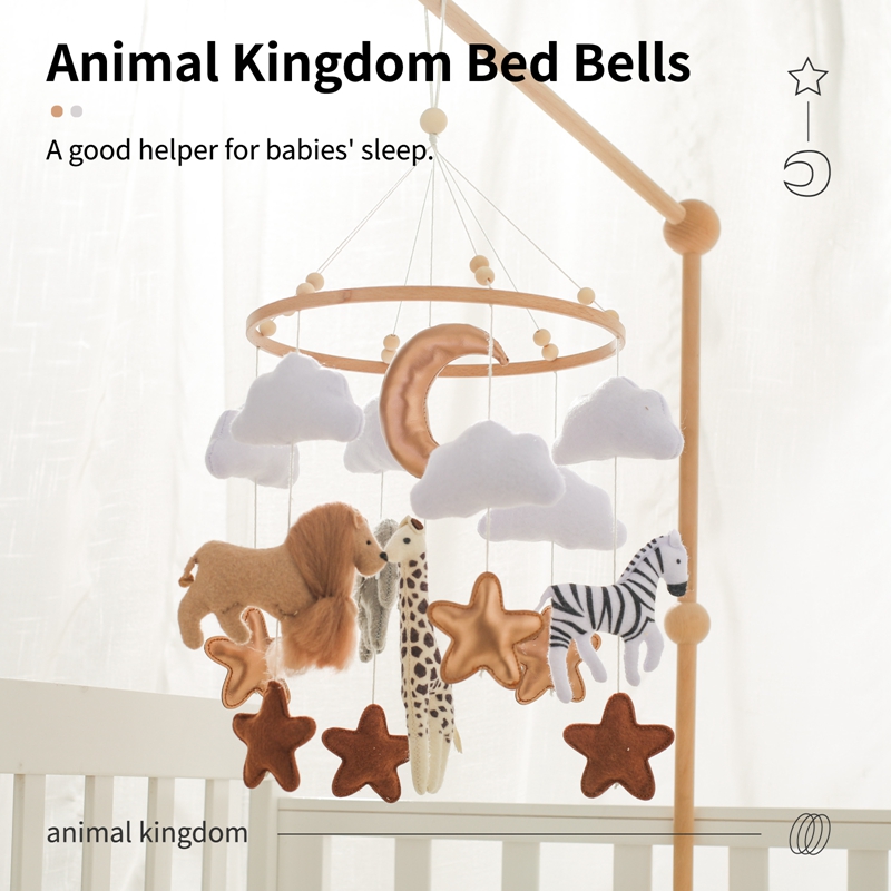 Crib Mobile Bed Bell Wooden Ba – обзор и цена Crib Mobile Musical