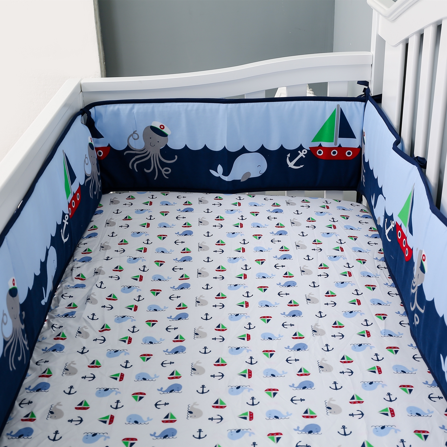 7Pcs Ocean Theme Baby Nursery  – обзор и цена Baby Nursery Themes Boy