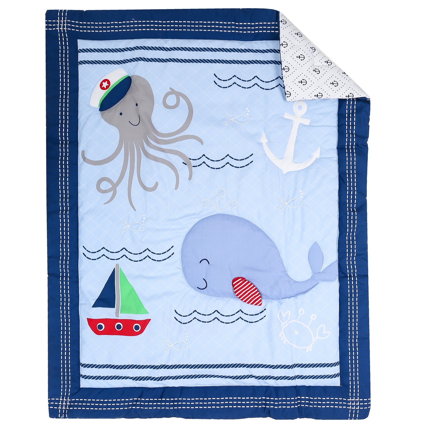 7Pcs Ocean Theme Baby Nursery  – обзор и цена Baby Nursery Themes Boy