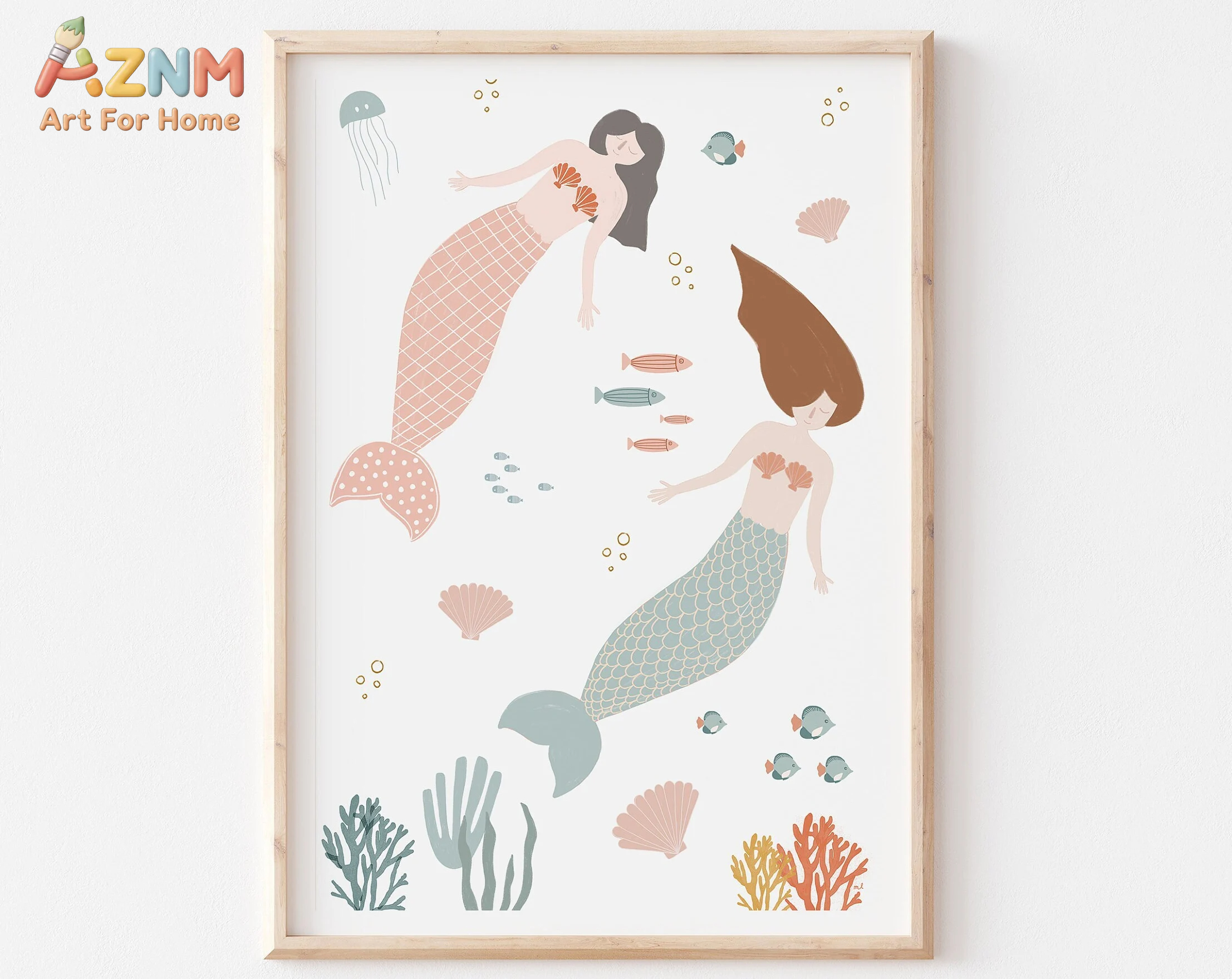 Boho Ocean Themed Pink Sea She – обзор и цена Baby Nursery Themes Girl