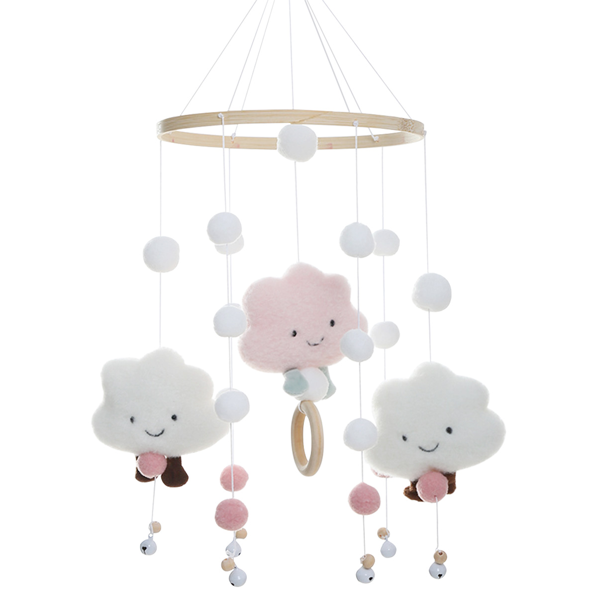 Mobile Wind Chimes with Cloud  – обзор и цена Crib Mobile Musical