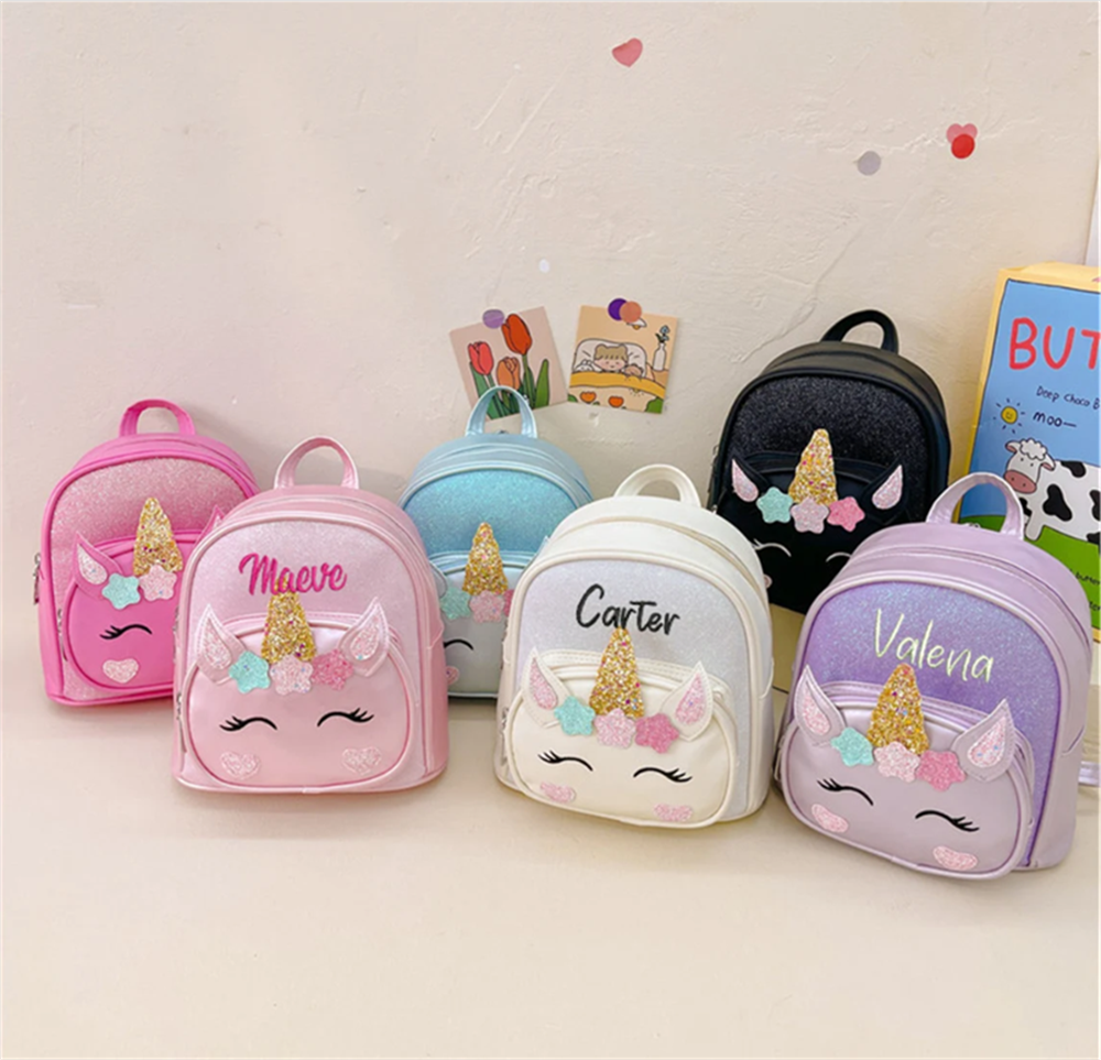 Pink Unicorn Embroidered Backp – обзор и цена Baby Nursery Backpack