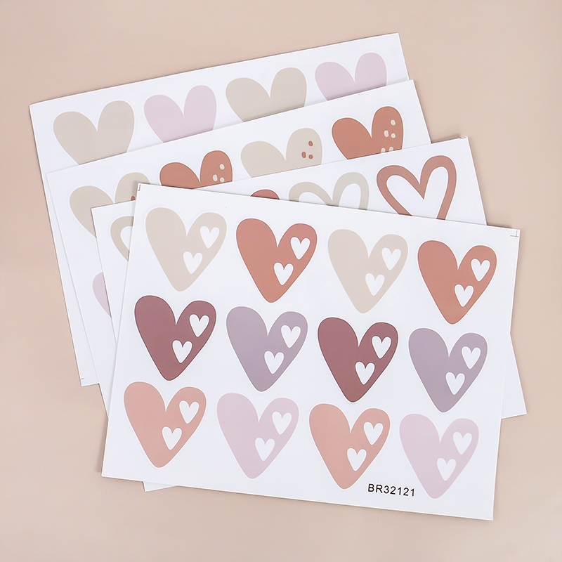 2pcs Lovely Hearts Ins Wall St – обзор и цена Baby Nursery Mural Wallpaper