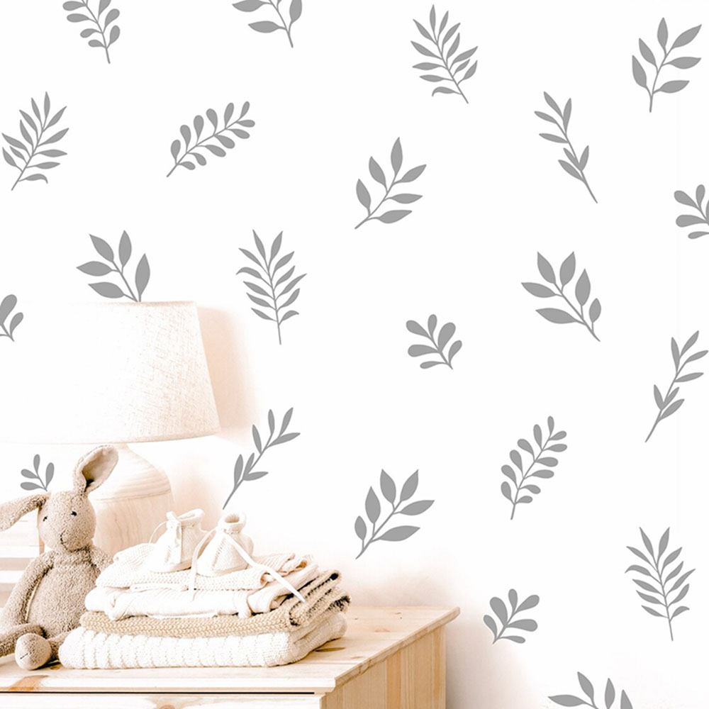 41Pcs Botanical Leaf Wall Stic – обзор и цена Baby Nursery Tree