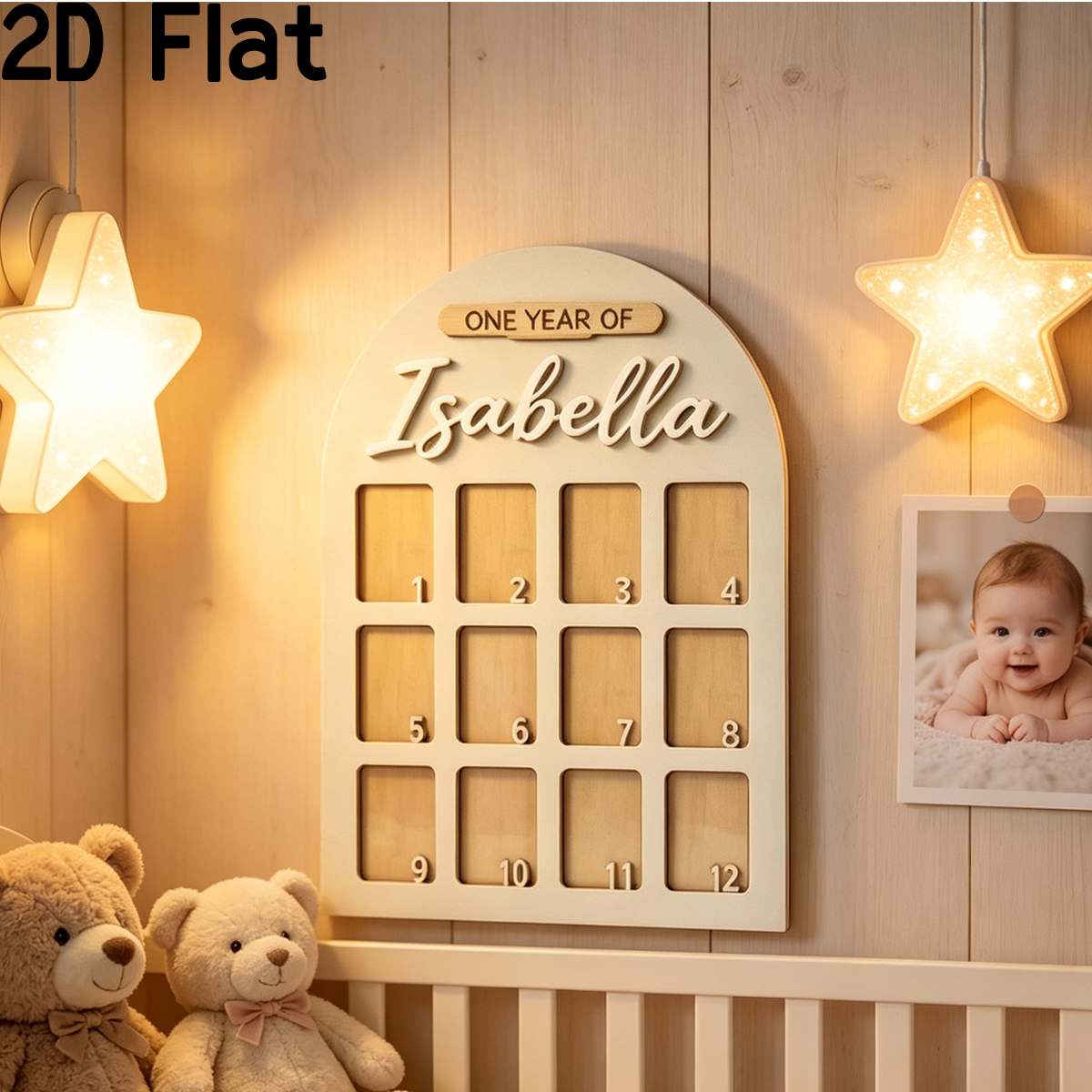 1Pc Custom Photo Record Board  – обзор и цена Baby Nursery Usa