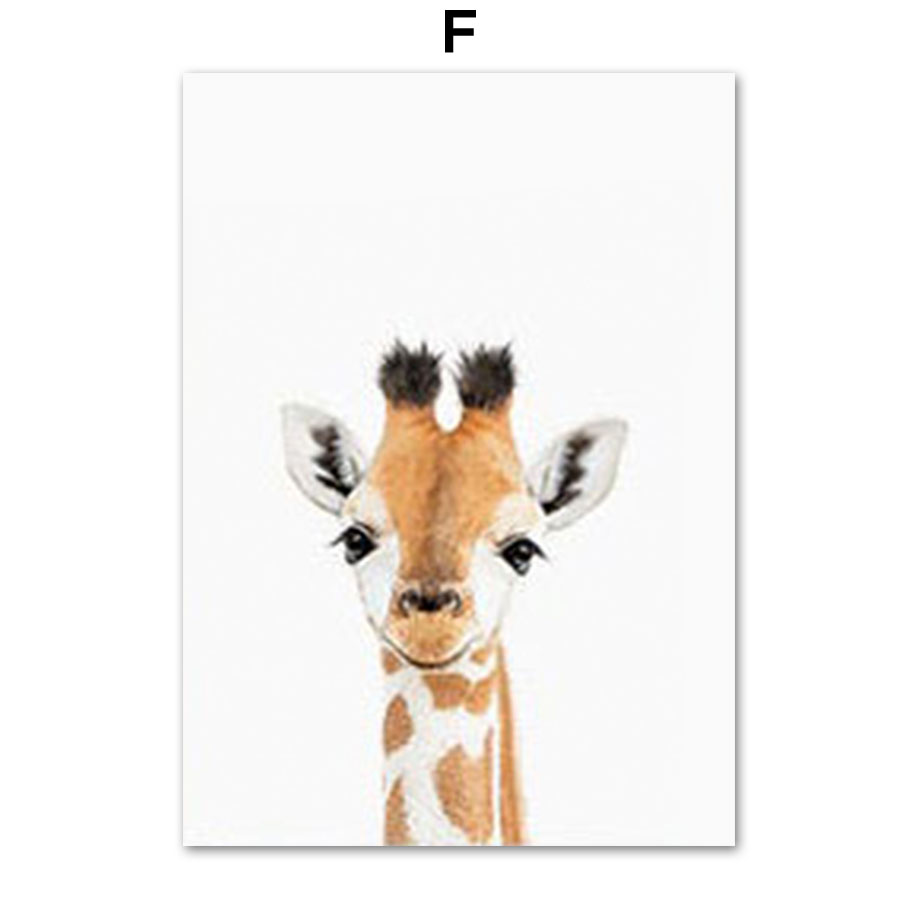 Baby Animal Nursery Wall Art P – обзор и цена Baby Nursery Zoo Animals