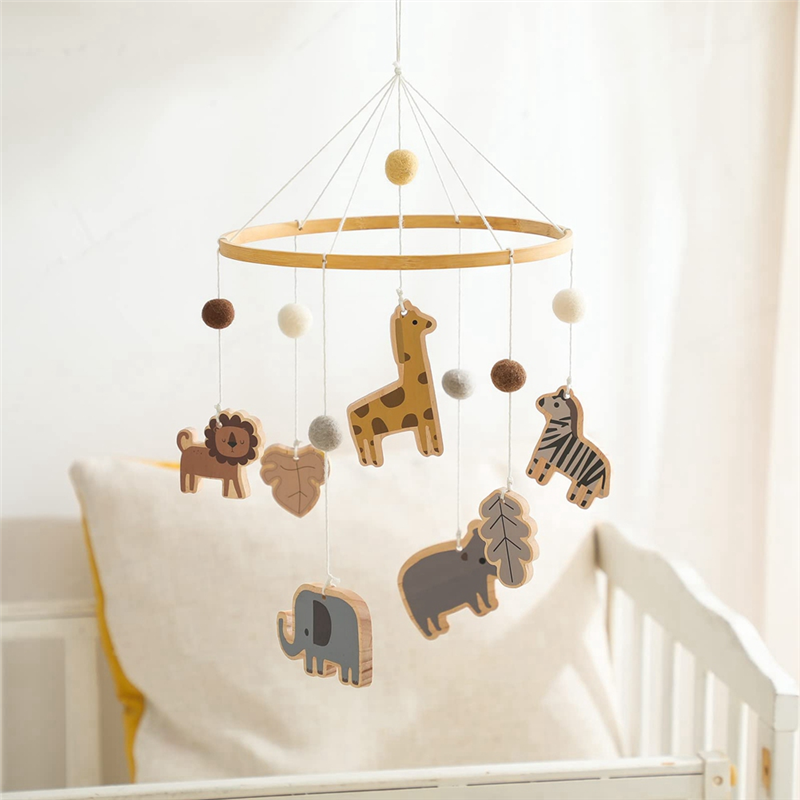 X18A-Baby Mobile For Crib - Ju – обзор и цена Baby Nursery Jungle Animals