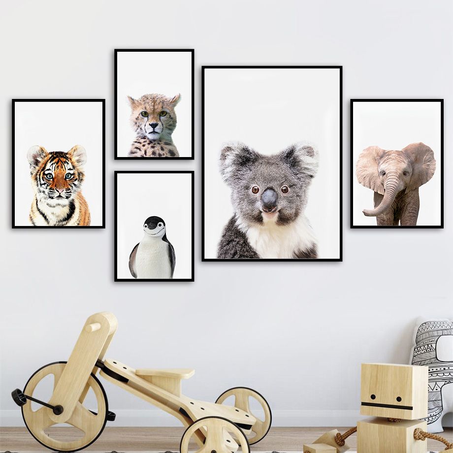 Baby Safari Animal Nursery Wal – обзор и цена Baby Nursery Zoo Animals