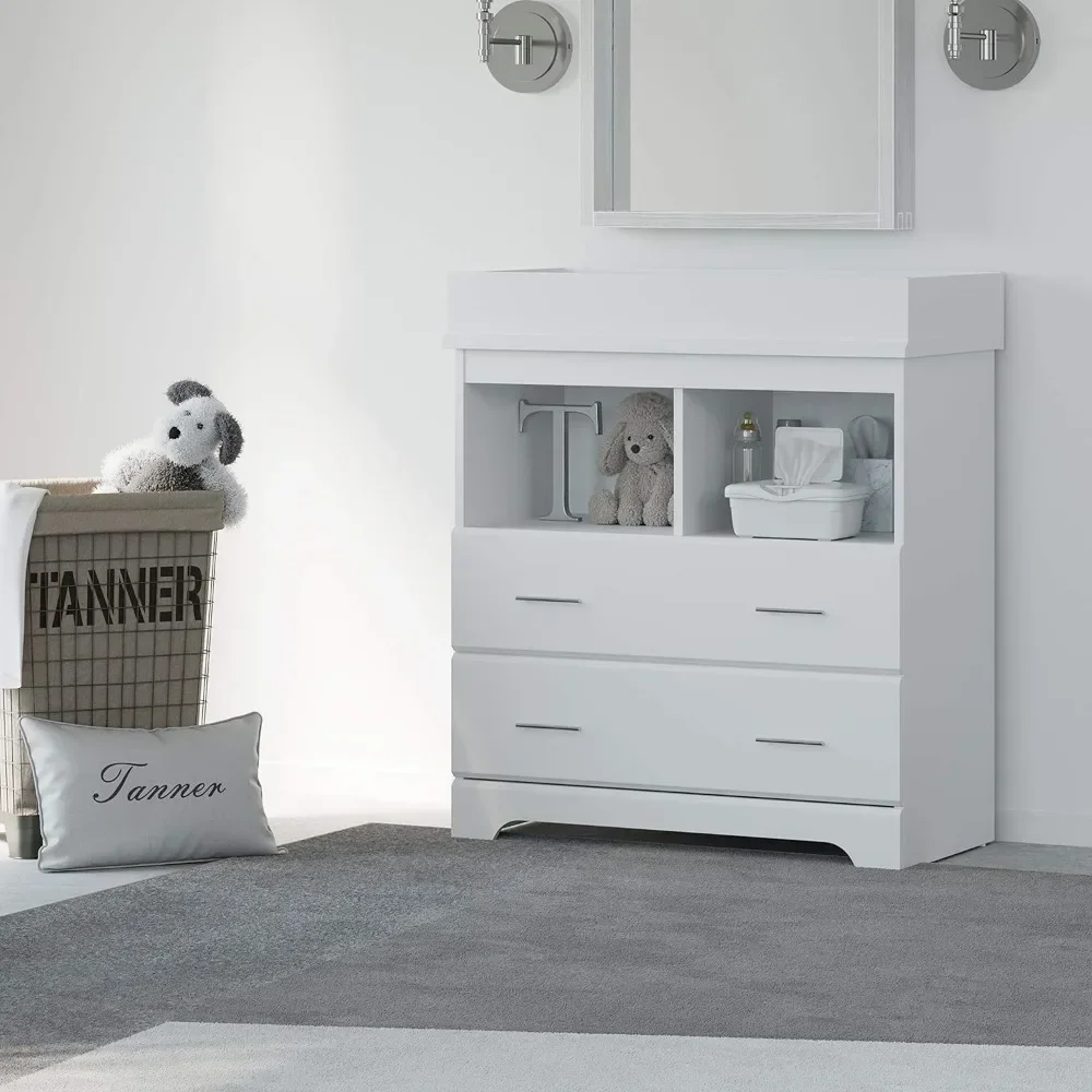 2 Drawer Changing Table Dresse – обзор и цена Changing Table Topper