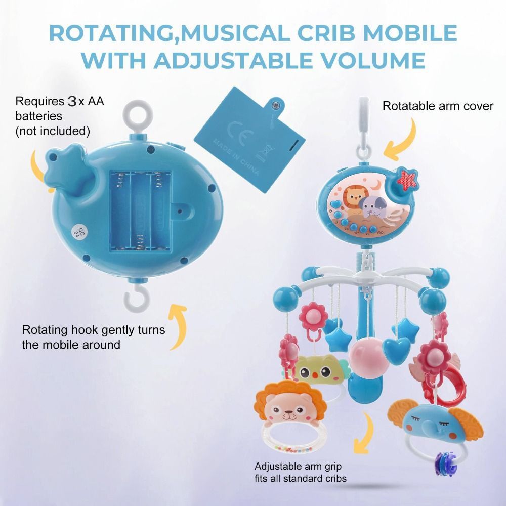 Easy Installation Music Crib P – обзор и цена Crib Mobile Musical