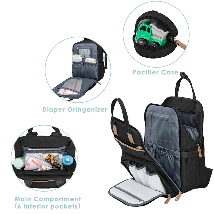 Kabaqoo 55L Multifunctional Be – обзор и цена Baby Nursery Backpack