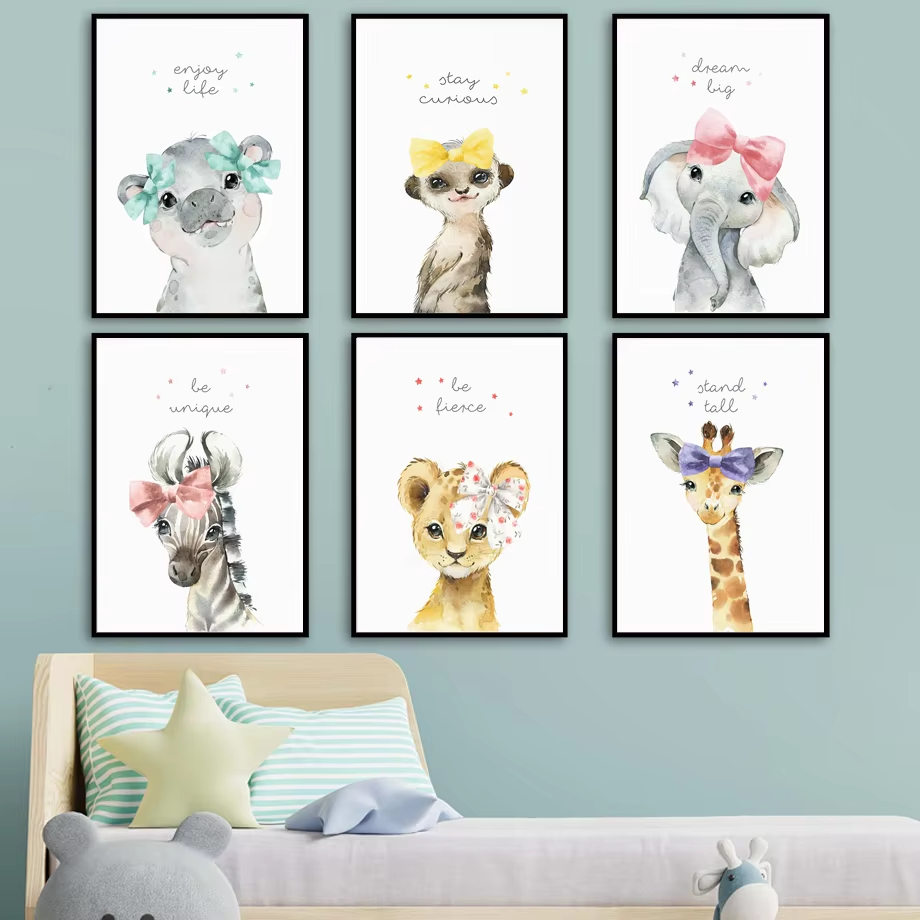 Lion Zebra Giraffe Elephant Hi – обзор и цена Baby Nursery Elephant