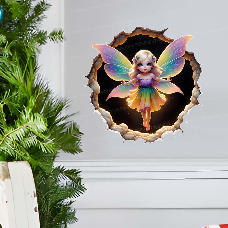 Fairy Butterfly Wall Sticker B – обзор и цена Baby Nursery Mural Wallpaper
