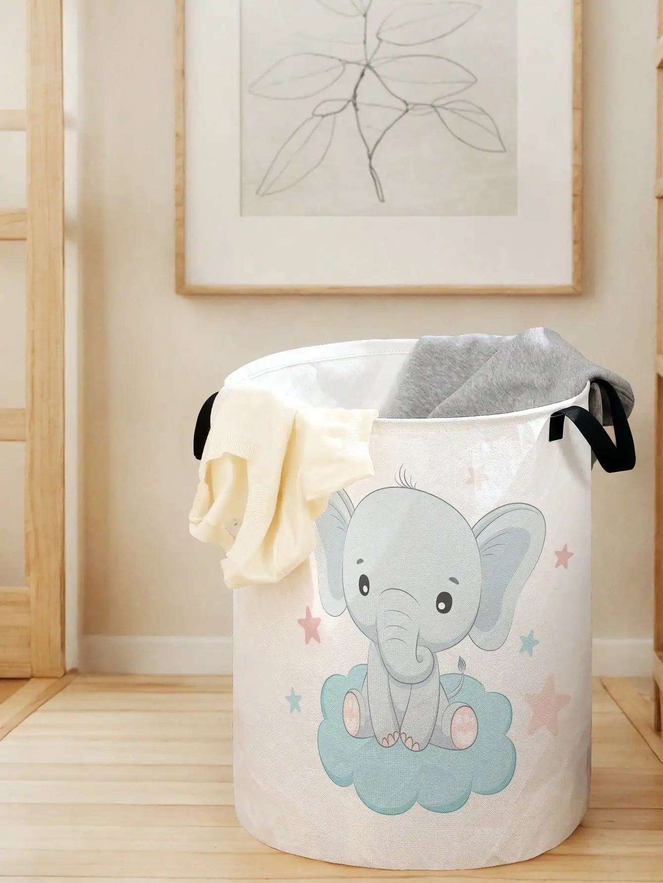 1pc Cute Elephant Pattern Fold – обзор и цена Baby Nursery Elephant