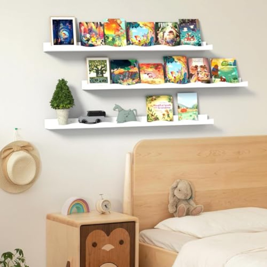 Floating Bookshelf for Floatin – обзор и цена Baby Nursery Shelves