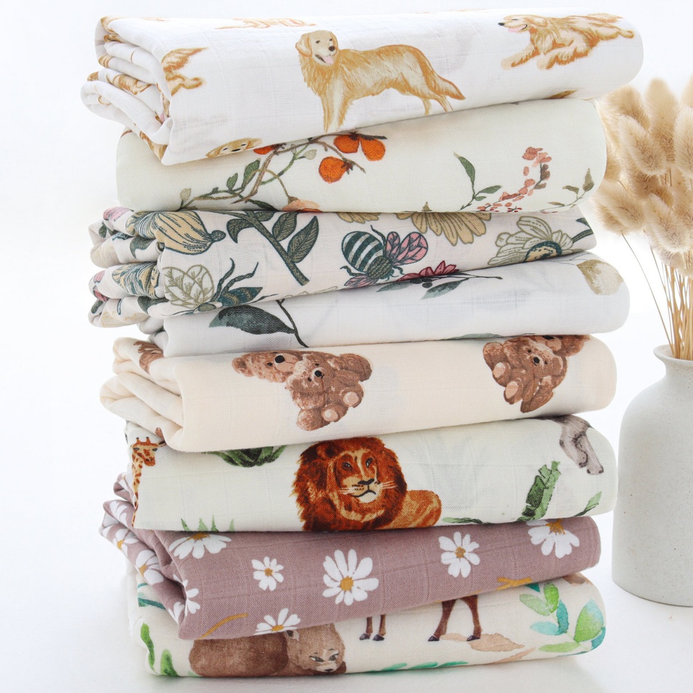 Bamboo Cotton Baby Swaddle Bla – обзор и цена Baby Nursery Nurse