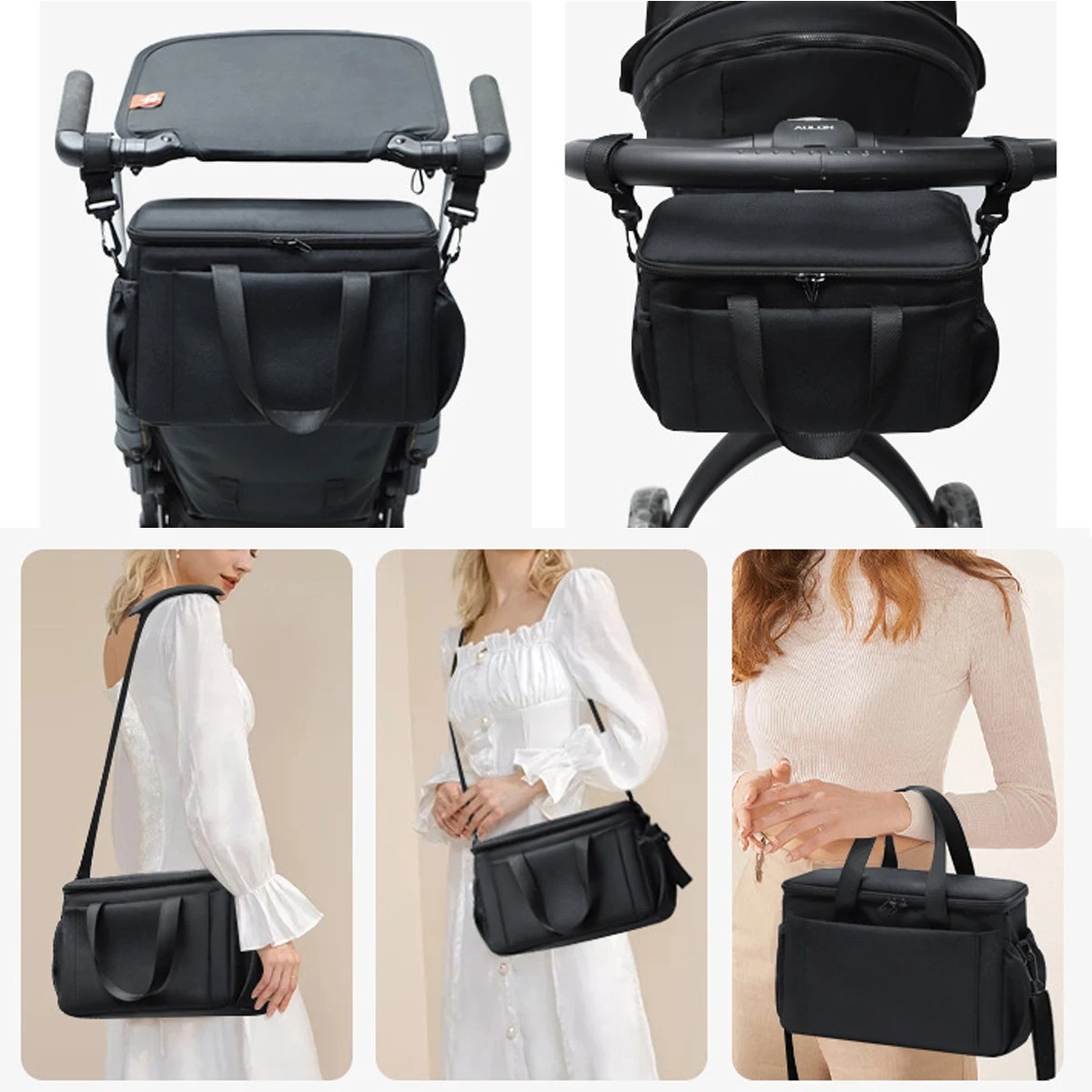 Stroller Organizer Bags Mummy  – обзор и цена Baby Nursery Bags