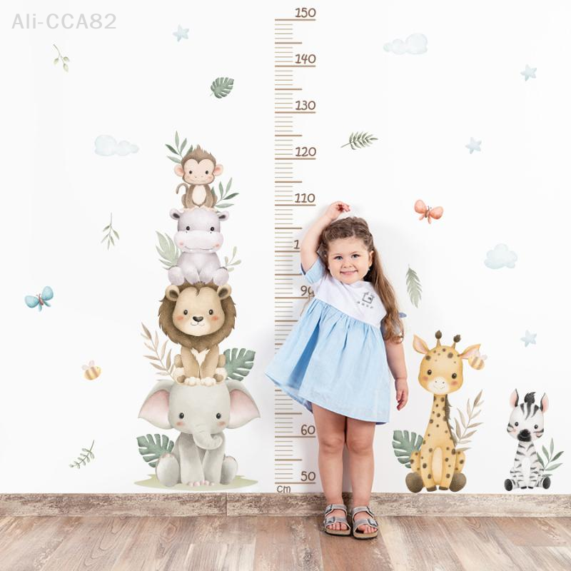 SHIDWJ Children's Growth Chart – обзор и цена Baby Nursery Jungle Animals