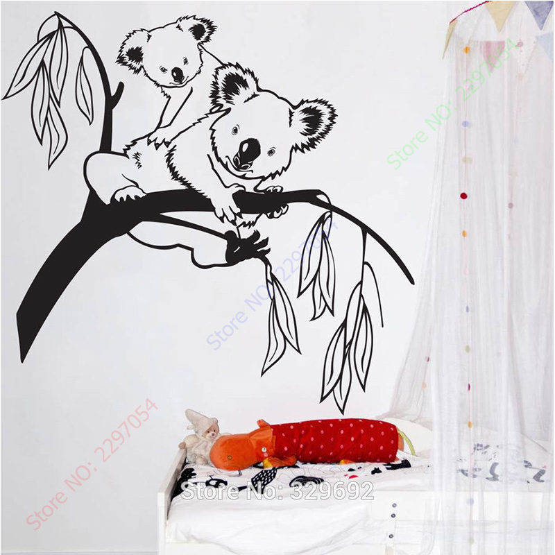 Removable Tree Branches Koala  – обзор и цена Baby Nursery Tree