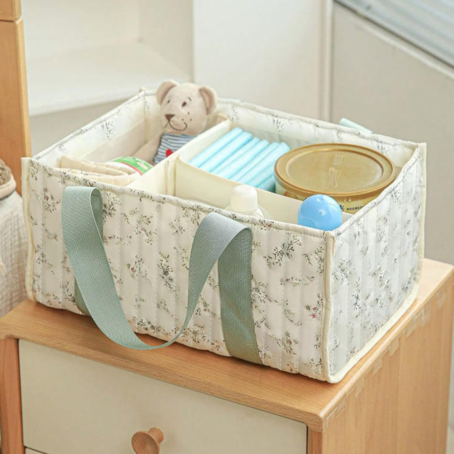 Floral Diaper Caddy Organizer, – обзор и цена Baby Nursery Bags