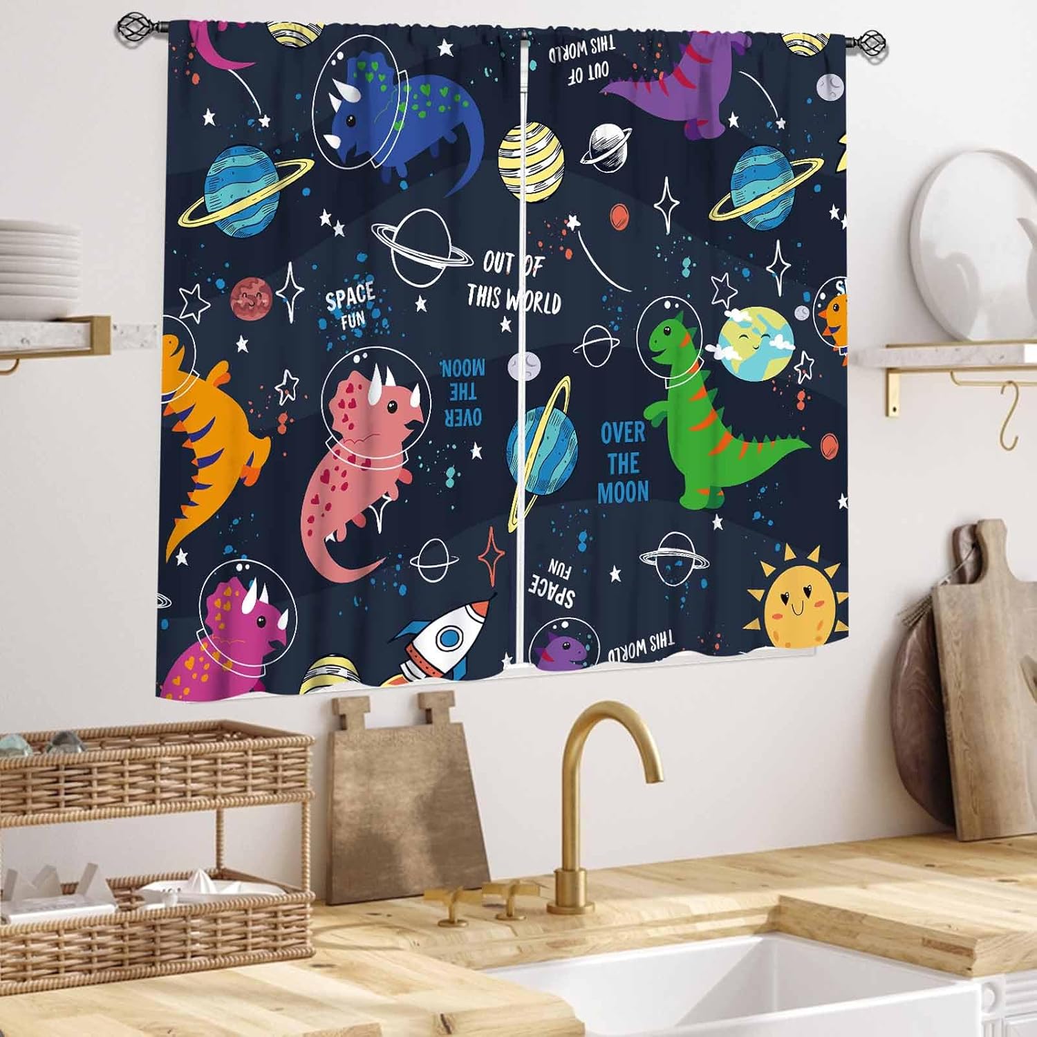 Dinosaur Curtains for Kids Roo – обзор и цена Baby Nursery Themes Boy