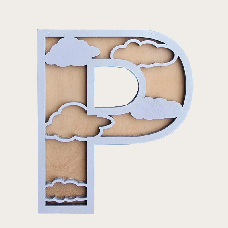 Custom Cloud Block Letters & N – обзор и цена Baby Nursery Themes Boy