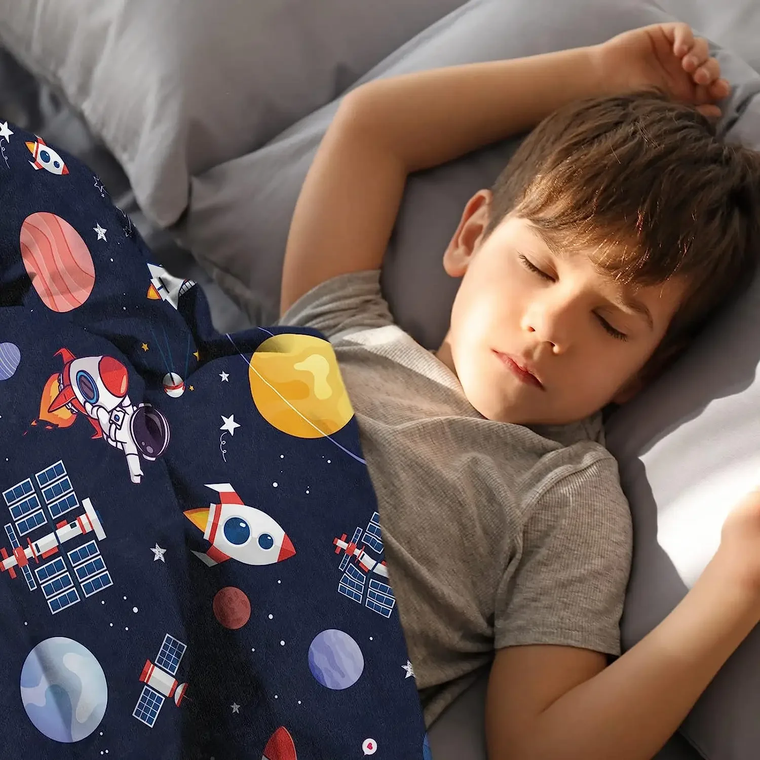Outer Space Blanket for Boys,  – обзор и цена Baby Nursery Themes Boy