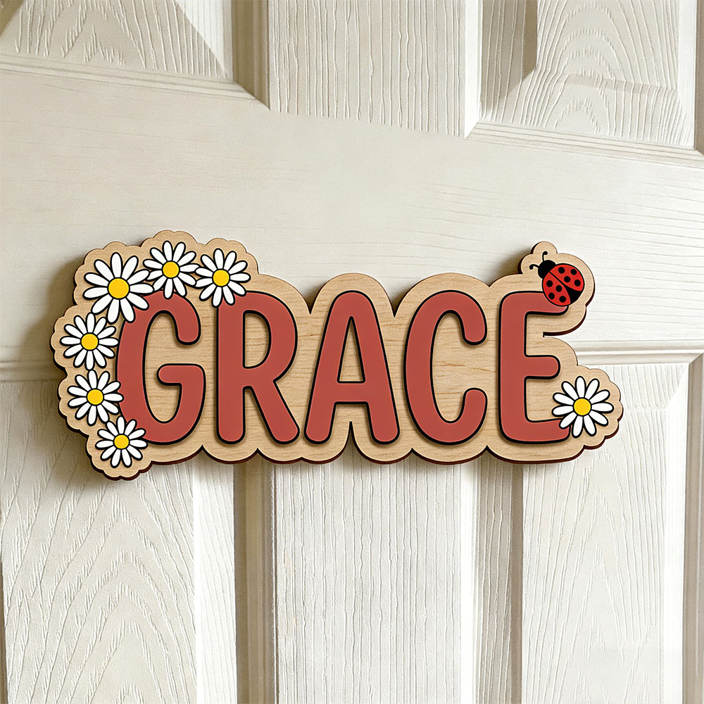 Personalized Cute Daisy Ladybu – обзор и цена Baby Nursery Themes Girl