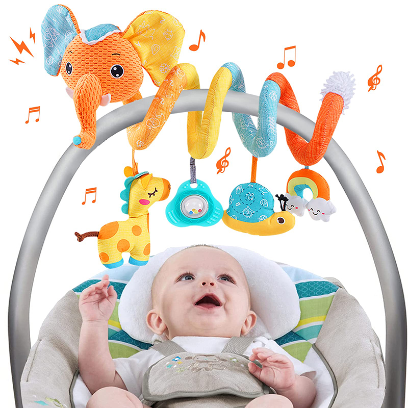 Car Seat Toys Infant Color Ele – обзор и цена Crib Mobile Musical