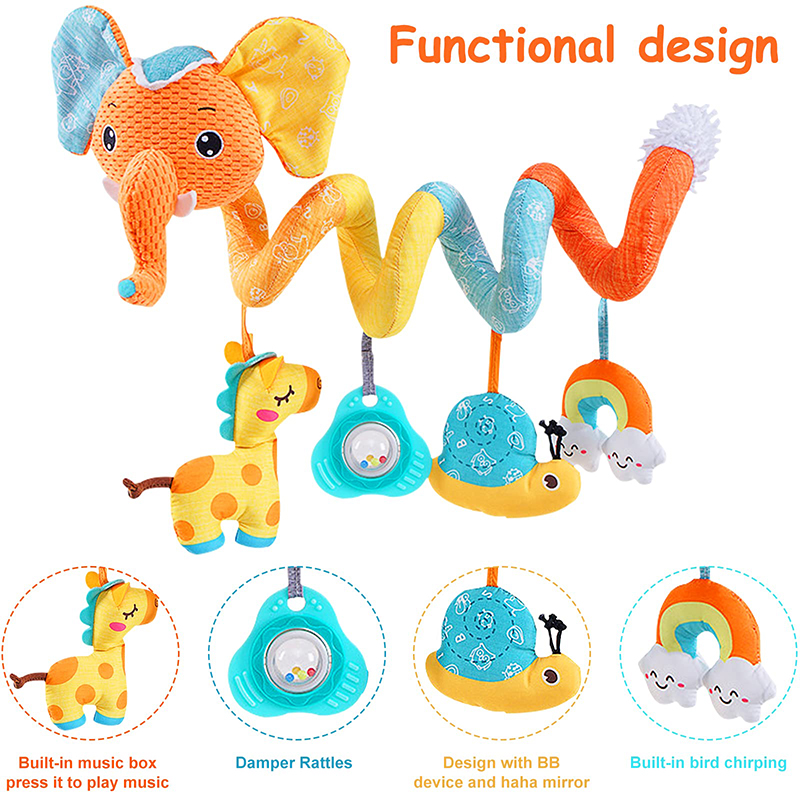 Car Seat Toys Infant Color Ele – обзор и цена Crib Mobile Musical