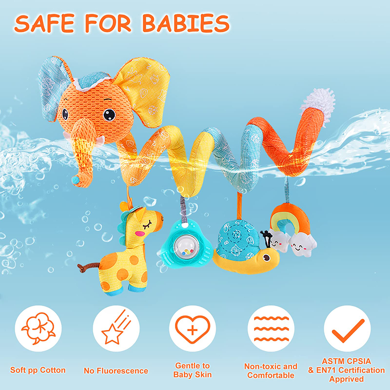 Car Seat Toys Infant Color Ele – обзор и цена Crib Mobile Musical